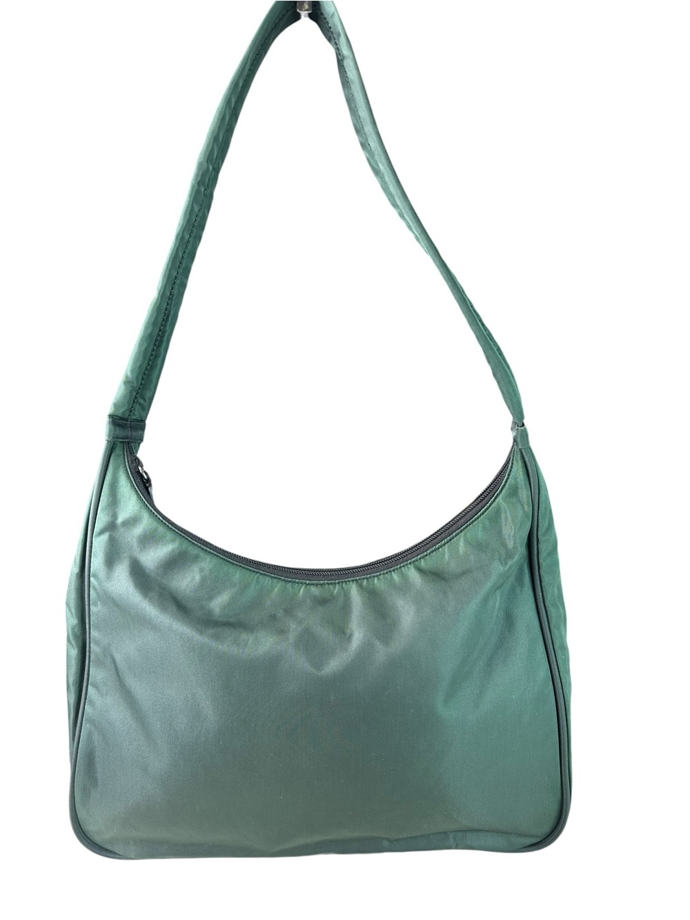 Prada Green Shoulder Bag - Classic Women's Hobo